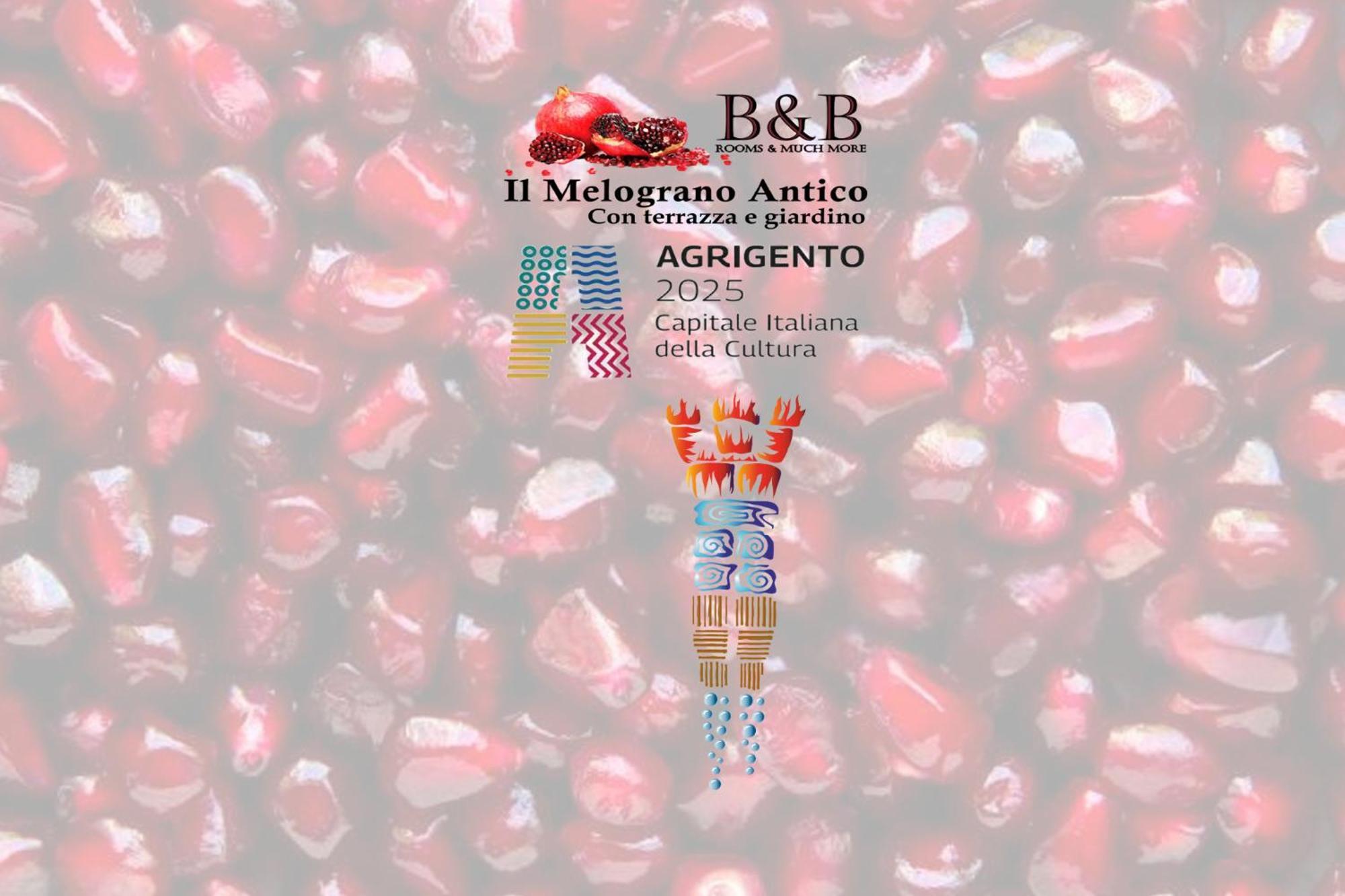 B&B Il Melograno Antico Con Terrazza E Giardino Агридженто Экстерьер фото