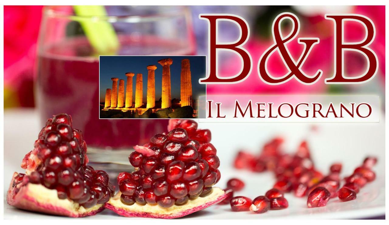 B&B Il Melograno Antico Con Terrazza E Giardino Агридженто Экстерьер фото